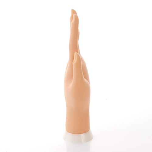 Uniqstore Adjustable Nail Art Fake Hand for Training and Display Bs-32