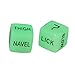 Funny and Romantic Role Playing Dice Luminous Dice Game Set of 6,Novelty Gift for Honeymoon bacherette Party,Him and Her, Bridal Shower, Groom Roast,Newlyweds, Wedding, Anniversary, Marriage New 2019