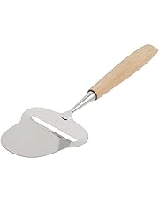 Norpro Stainless Steel Cheese Plane Slicer with Wooden Handle, Silver