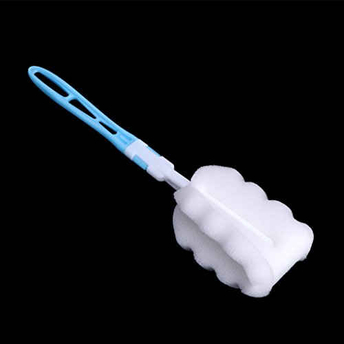 Sarora - Baby Milk Feeding Bottle Sponge Brush Nipple Cleaning Cup Scrubber Cleaner Tool - Thumbnail 5