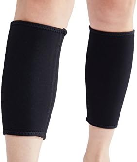 Stworld Hot Womens Mens Ultra-Thin Elastic Breathable Thigh Calf Slimming Compression Leg Shaper Neoprene Body Control Slimmer for Weight Loss