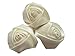 YYCRAFT Pack of 20 Satin 4d Rose 2