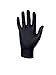 Microflex MK-296-L MidKnight Disposable Exam Glove, Capacity, Volume, Nitrile, Large, Black (Pack of 100)