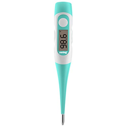 JUNING Digital Medical Thermometer - Oral, Rectal and Axillary Thermometer Temperature Fast Reading Easy and Accurate Oral Thermometer for Baby, Children and Adults with Fever Indicator - Thumbnail 7