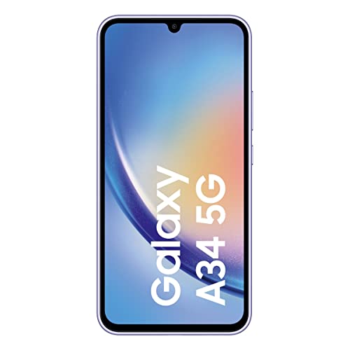 Samsung Galaxy A34 5G Purple 6.6In 6 Gb Smartphone 128