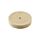 CHH - Extra Thick Spiral Sewn Buffing Wheel, 6 (80 Play) (4-Pack)