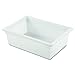 Rubbermaid Commercial Products Food Storage Box/Tote for Restaurant/Kitchen/Cafeteria, 12.5 Gallon, White