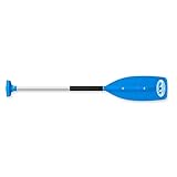 CROOKED CREEK C11450 5' 5-Foot Synthetic Boat Paddle, Blue-Features a Hybrid Grip for Full Palm Support and More Natural Motion (50452)