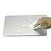Ptalor, Aluminum Mouse pad Strong Sensitivity for Mouse,Non-Slip Base,Resistant to Dirt,Easy to Clear，Mouse pad with Micro Sand Blasting Aluminum Surface for Fast and Accurate Control (Silver)