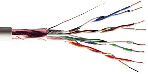 Premium Cord Cat5e TP Cable 4x2 Fixed FTP 5E 305m, Grey