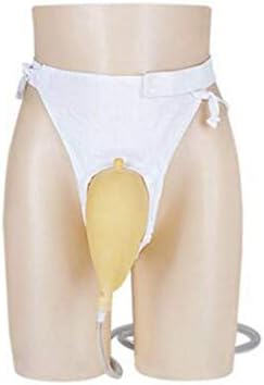 Pee Bag Holder,1000ml Portable Wearable Urinal Urine Bag Collector Toilet Elastic Waistband Urine Replacement Collector,Elderly