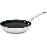 Cuisinart 722-20NS Chef's Classic Stainless Nonstick 8-Inch Open Skillet