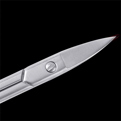 Aviat 4Pcs Daily Portable Manicure Pedicure Tweezers Scissors Moustache Nose Hair Trimming Eyebrows Eyelashes Scissors Removal Tools Set