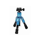 Record Cambofoto Aluminum Alloy Ultra Mini Photography Desktop Tripod For Travel with Ball Head Compact Desktop Macro Mini Folded Height 22cm