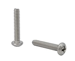FixtureDisplays® 6-32 X 3/4" Stainless Pan Head