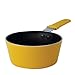Ecolution Kitchen Extras 0.3-Quart Saucepan, Mini, Yellow, 0.3-Quart Mini Saucepan, YELLOW Mini Saucepan