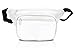 Fanny Pack, Solid Color Design, Bright White Waist Bag, For Women Men Kids (White)