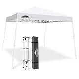 EAGLE PEAK 10x10 Slant Leg Pop-up Canopy Tent Easy