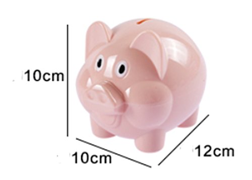 Cute Cartoon Pig Piggy Bank plastic Money Saving Box Creative gift for Kids Children