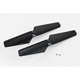 Ares AZSH1318B Ares Ethos QX130 Propeller/Rotor Blade, Clockwise Rotation, Black 2pc