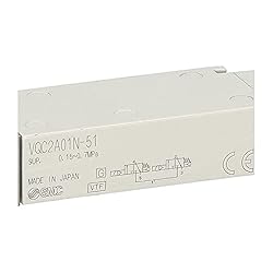 SMC VQC2A01N-51 Double, 5 Port, Solenoid Valve, 24VDC
