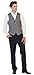 Gioberti Mens Formal Suit Vest, Gray, 2X-Large