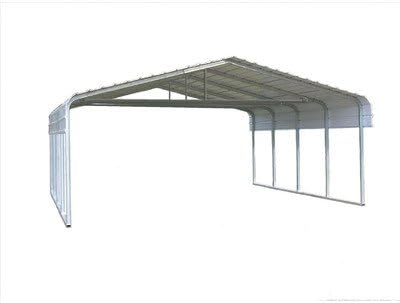 Classic 20 Ft. W x 29 Ft. D Car Port Color: Blue