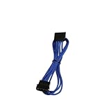 BitFenix Alchemy Multisleeve 4-Pin 45cm Molex to SATA Power Adapter - Blue (BFA-MSC-MSA45BK-RP)
