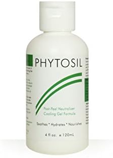 Phytosil Post Peel Cooling Neutralizing Gel with Green Tea and Chamomile, Made in the USA - 120 ml