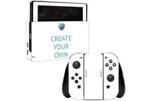 Custom MightySkins Skin Compatible with Nintendo Switch - Personalized | Protective, Durable, and Unique Vinyl Decal wrap Cov