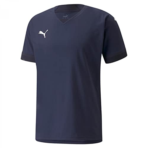 PUMA Mens Teamfinal Jersey Football Shirt, Peacoat-puma New Navy, L