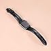 CHIMAERA Compatible for 38MM 40MM 42MM 44MM Apple Watch Band Genuine Calf Leather Strap Replacement for iWatch Series 5/4/3/2/1 Black/Gold/Rose Gold Adapters