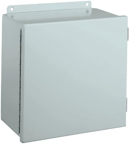 Wiegmann B101006CH NEMA 12 JIC Box Continuous Hinge, Steel, 10" x 10" x 6"