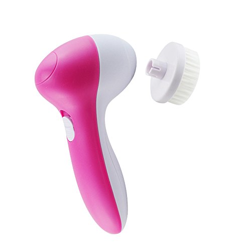 Funwill Essential Face Brush cleansing Exfoliating Scrub Electric Wash Face and Body Set Battery Operated Massager Rid of Acne Kit Beauty Spa Deep Clean Skin Personal Care