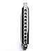 Harmonica, YINGXIANG Harmonicas, Standard Diatonic 10 Hole Blues Harp with Case, Suitable for Beginner, Key of C - Black