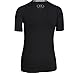 Under Armour Boys' UA HeatGear Armour Short Sleeve Fitted Shirt Youth Large Black