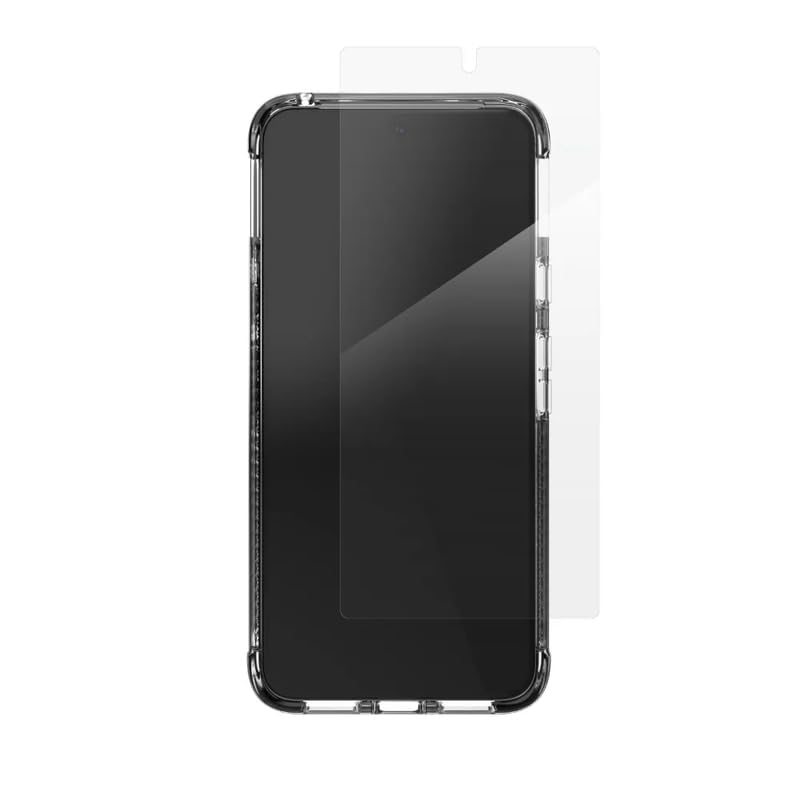 ZAGG Luxe & Glass 360 Graphene-Reinforced Case with Tempered Glass Screen Protector for Google Pixel 8 [6.2-Inch], Wireless Charger Compatible, Anti-Yellowing, Shockproof Back Cover (Transparent)