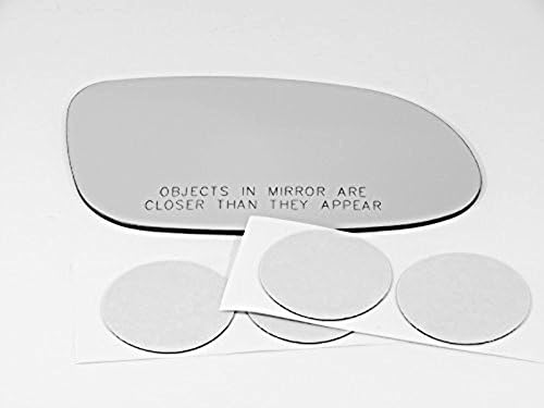 99-04 Mercedes SL & SLK Class Right Passenger Convex Mirror Glass Replacement Lens w Adhesive USA