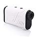 WOSPORTS Golf Rangefinder,800 Yards Laser rangefinder,High-Precision Flag Lock/Speed/Distance,No Slope Tournament Legal Rangefinder for Golfing,Target Shooting and Hunting,with Battery (White-1)