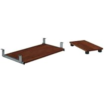 Embassy Keyboard Shelf and CPU Platform Set (Tuscany Brown)