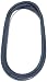 754-04045, 954-04045, Replacement belt made with Kevlar. For MTD, Cub Cadet, Troy Bilt, Black primary