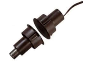 UTC (FORMERLY GE SECURITY/SENTROL) GE SECURITY 1078W-M Recessed Steel Door Contact 1in gap Brn