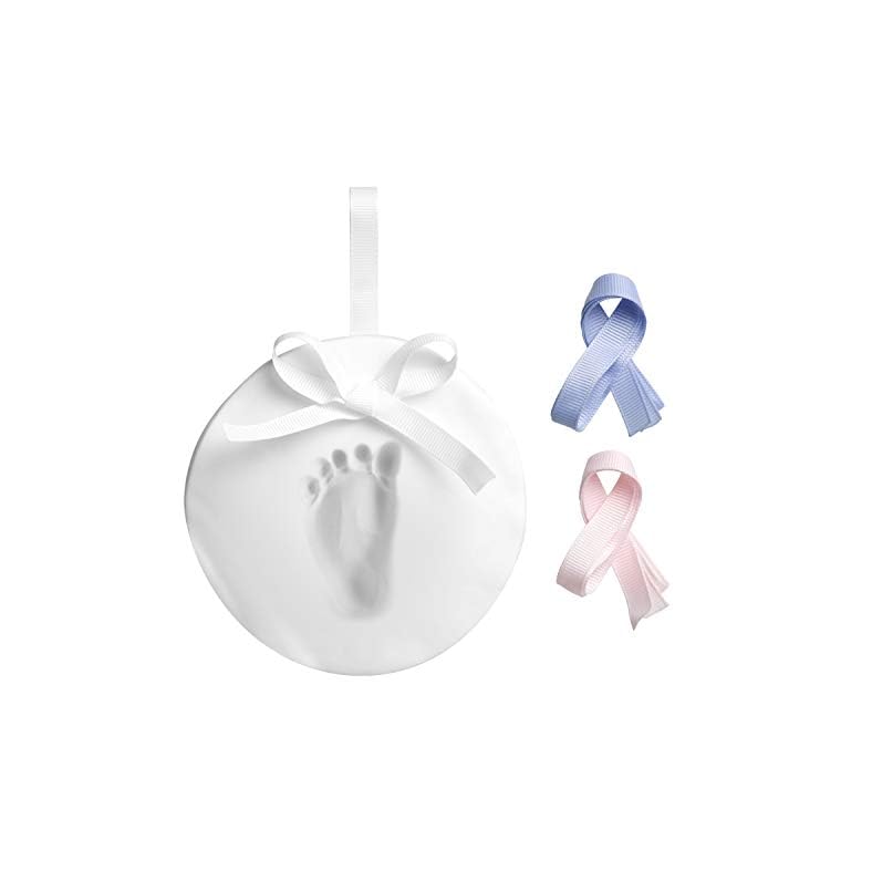 Pearhead Babyprints Hand or Footprint Keepsake, DIY Ornament Kit, Year-Round, Christmas
