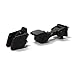 Black Hood Latch Rubber Catch Release Kit Fits 2007-2016 Jeep Wrangler TJ Includes Both Hood Catches G014JP