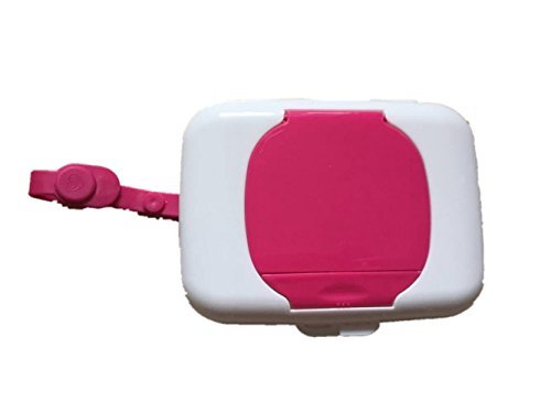 Dry Wet Wipes Dispenser,Refillable Tissue Storage Box for Home Office Kitchen Bathroom to Keep Wipes Fresh and Clean (pink)