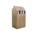 Tsing Garment Covers Fabric Hanging Clothes Storage Bag Large Organizer Garment Bags - Beige - XL-32''W 23''D 43''H
