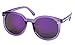 WODISON Womens UV400 Protected Classic Mirrored Lens Clear Frame Sunglasses