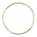 JETEHO 10 Pack 3 Inch Gold Dream Catcher Metal Rings Hoops Macrame Ring for Dreamcatchers and Crafts