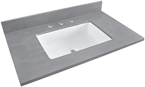 Vanity Top Designed With Corian Solid Surface And 7722 Integrated