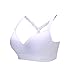 FaceRain Women's Sports Bra Medium Impact Molded Cup Yoga Bras